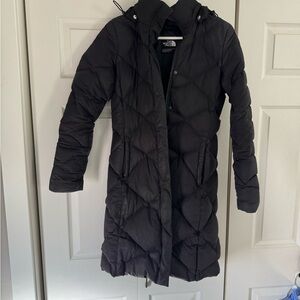 The North Face Women's Long Black Puffer Jacket